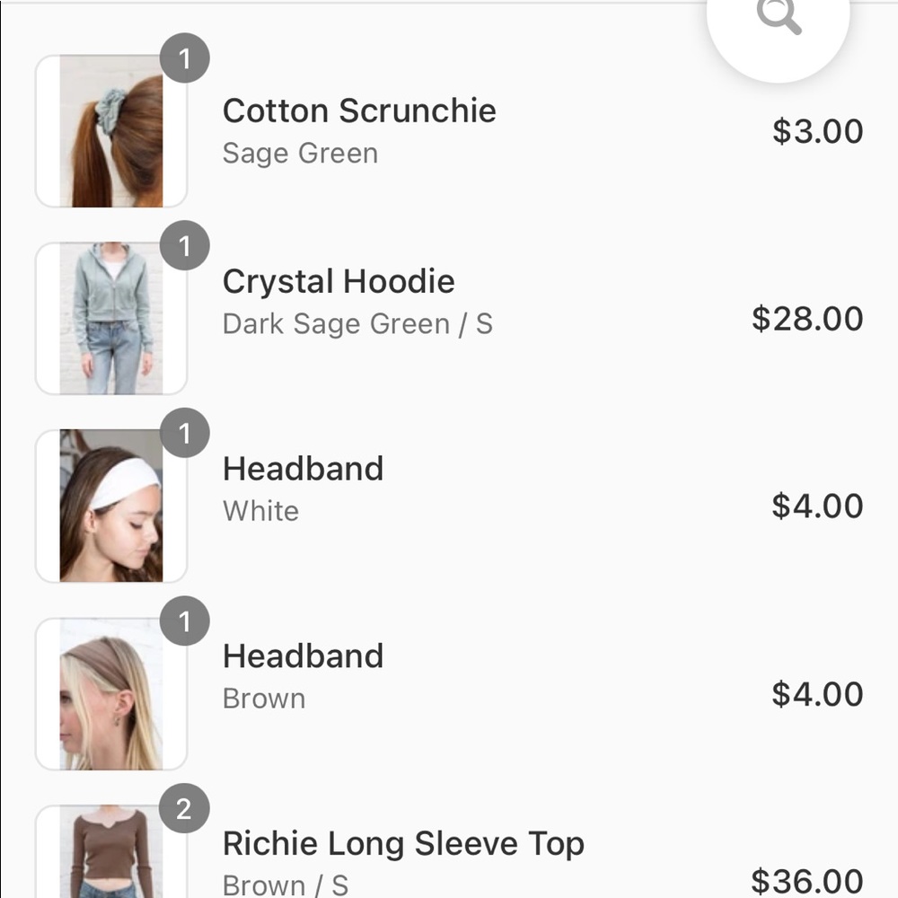 Brown Riche top
